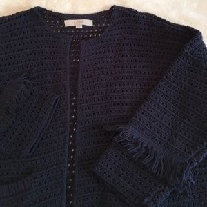 NW/OT Chic dark blue cardigan!